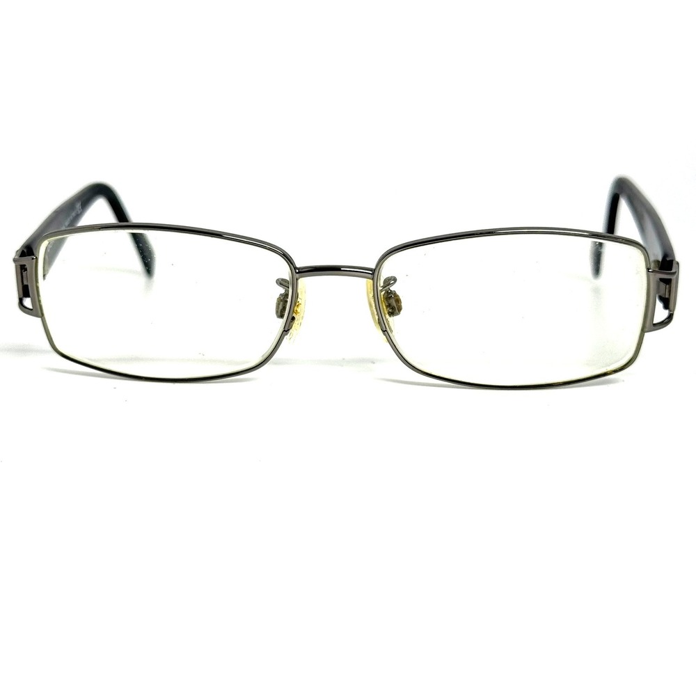 Donna Karan DK 3539 1003 Eyeglasses Gunmetal Black Rectangular Frames 53-16-130